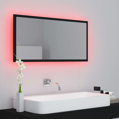 LED Bathroom Mirror - Acrylic, Various Sizes and Finishes Available - Bend