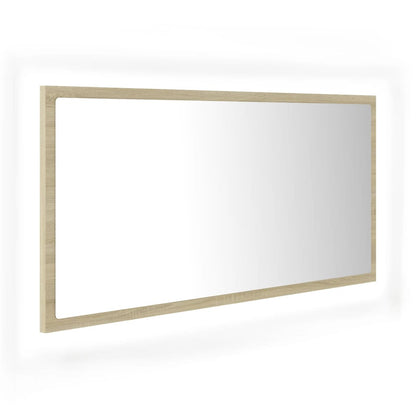 LED Bathroom Mirror - Acrylic, Various Sizes and Finishes Available - Bend