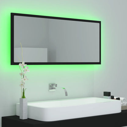 LED Bathroom Mirror - Acrylic, Various Sizes and Finishes Available - Bend