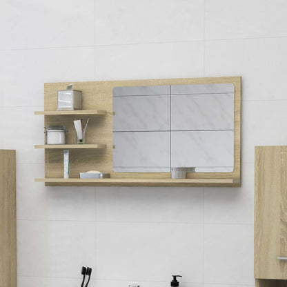 Bathroom Mirror Engineered Wood in Various Colors and Sizes - Bend