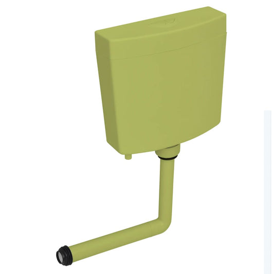 Toilet Cistern with Bottom Water Inlet 3/6 L Olive - Bend