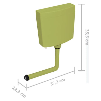 Toilet Cistern with Bottom Water Inlet 3/6 L Olive - Bend