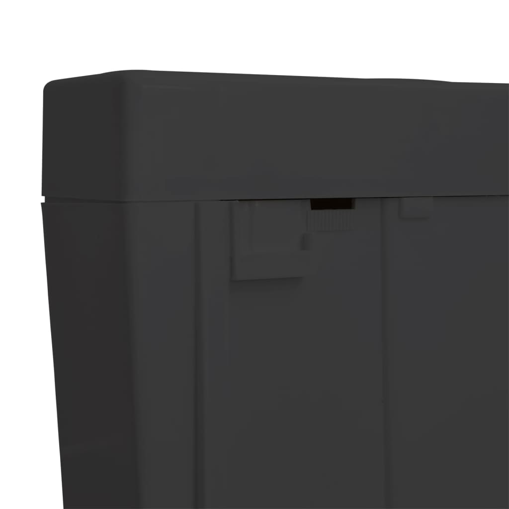 Toilet Cistern with Bottom Water Inlet 3/6 L Black - Bend