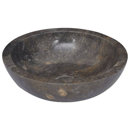 Sink Grey Ø40x12 cm Marble - Bend