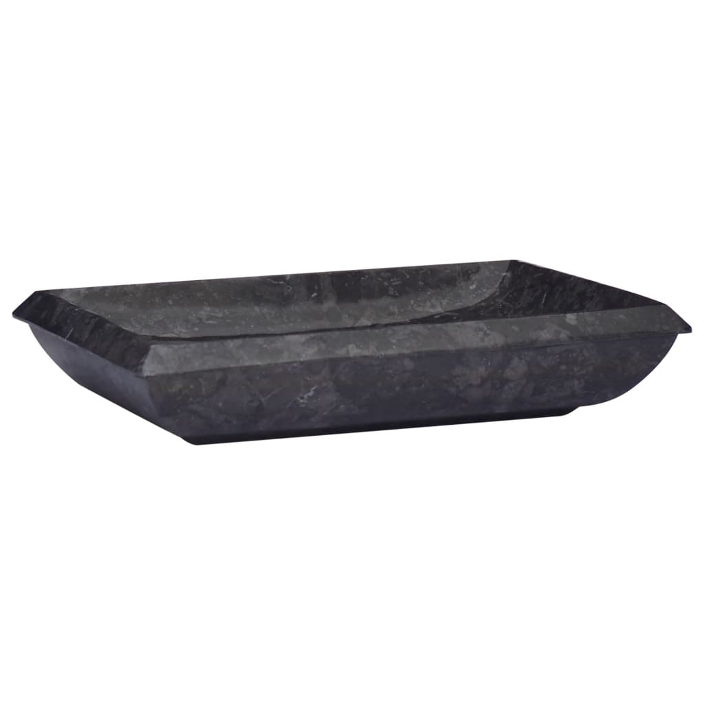 Sink Black 50x35x10 cm Marble - Bend