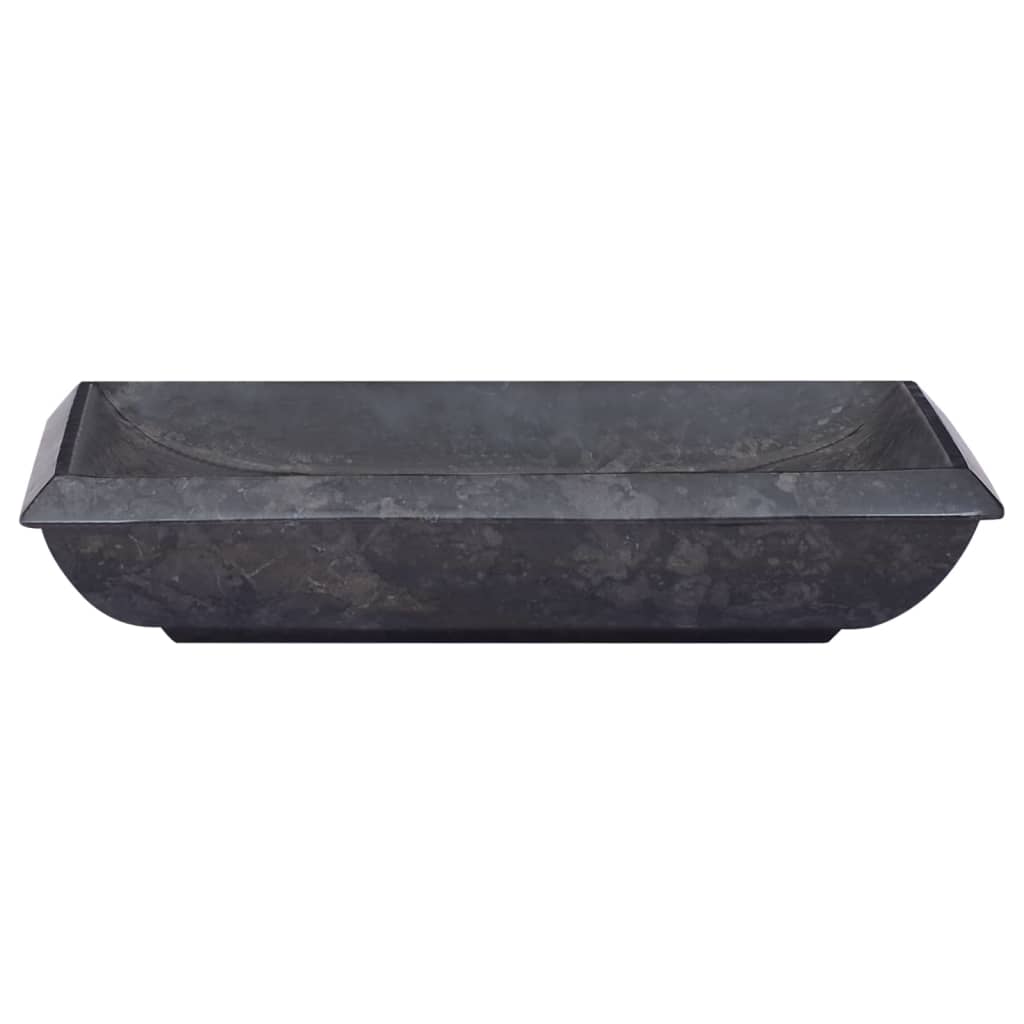 Sink Black 50x35x10 cm Marble - Bend