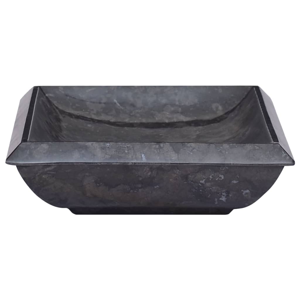 Sink Black 50x35x10 cm Marble - Bend