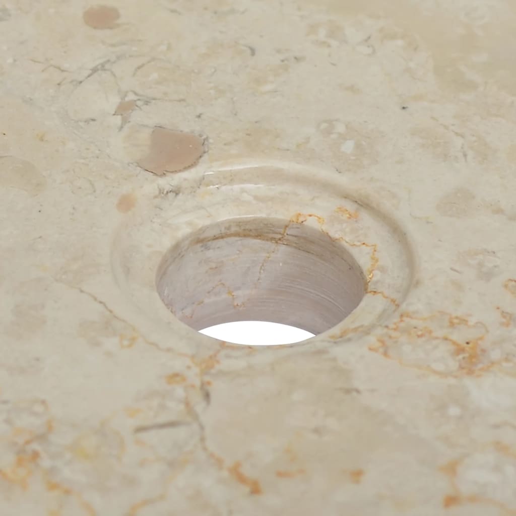 Sink Cream 40x40x10 cm Marble - Bend