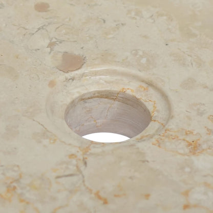 Sink Cream 40x40x10 cm Marble - Bend