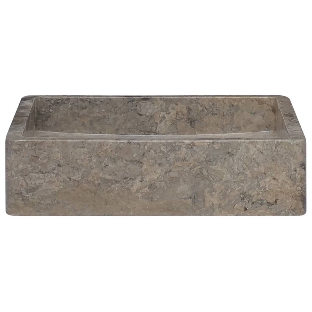 Sink Grey 40x40x10 cm Marble