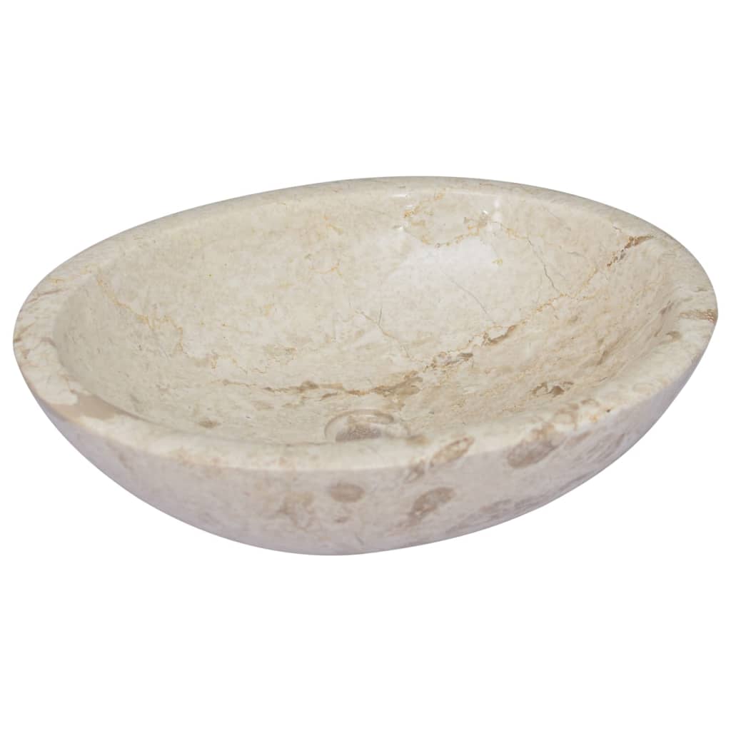 Sink Cream 53x40x15 cm Marble - Bend