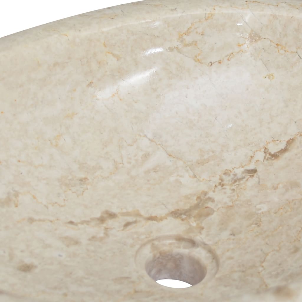 Sink Cream 53x40x15 cm Marble - Bend