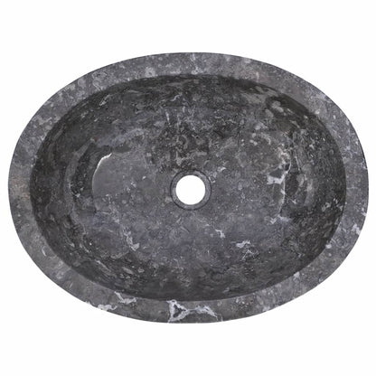 Sink Grey 53x40x15 cm Marble - Bend