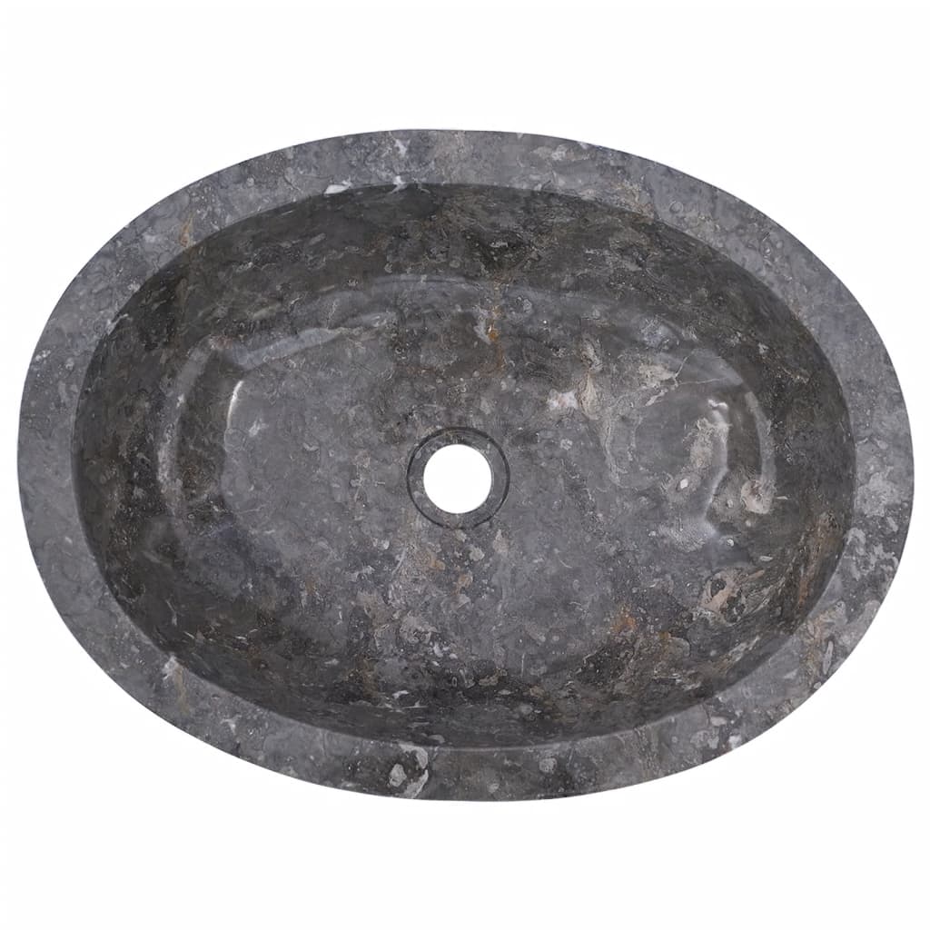 Sink Grey 53x40x15 cm Marble - Bend