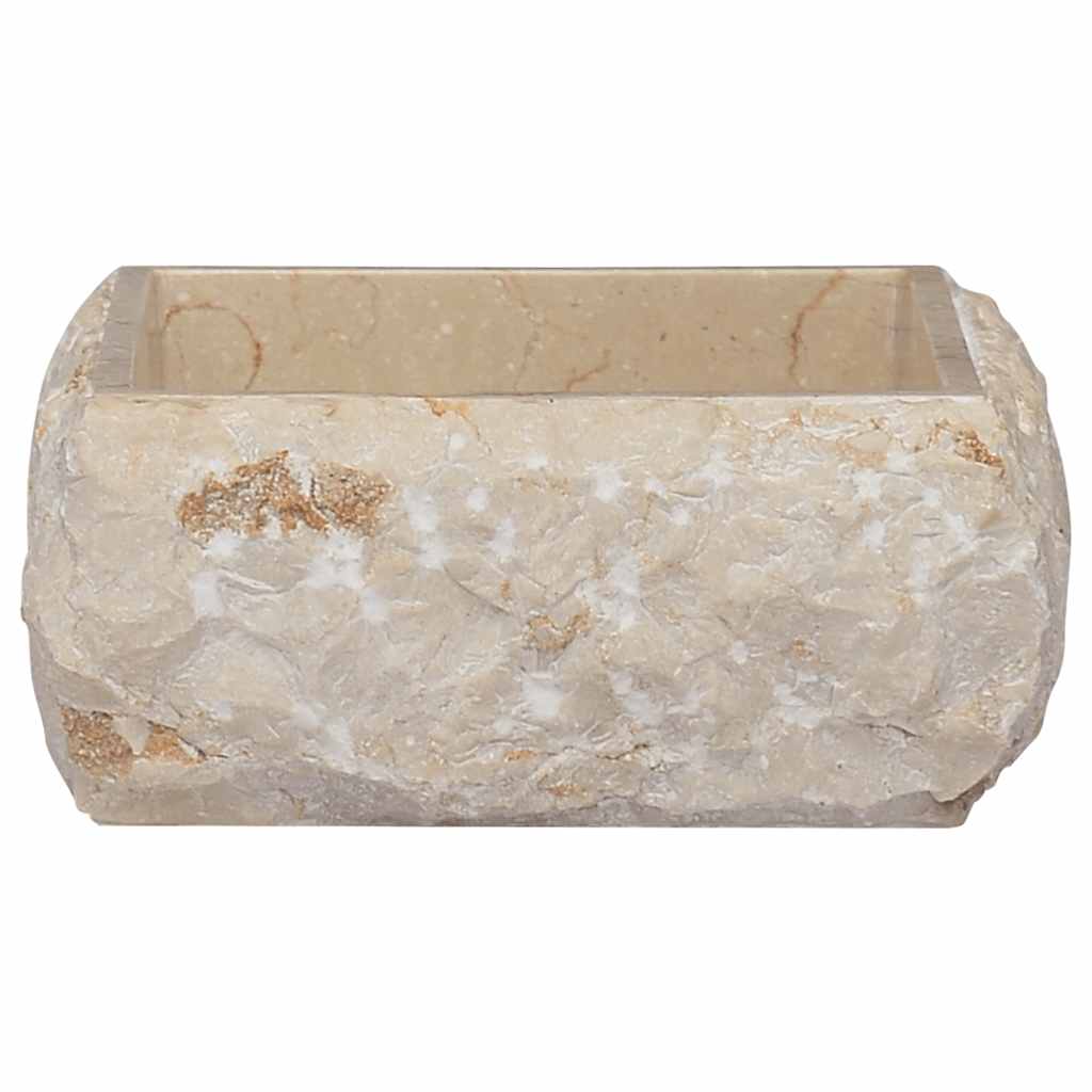 Sink Cream 30x30x13 cm Marble - Bend