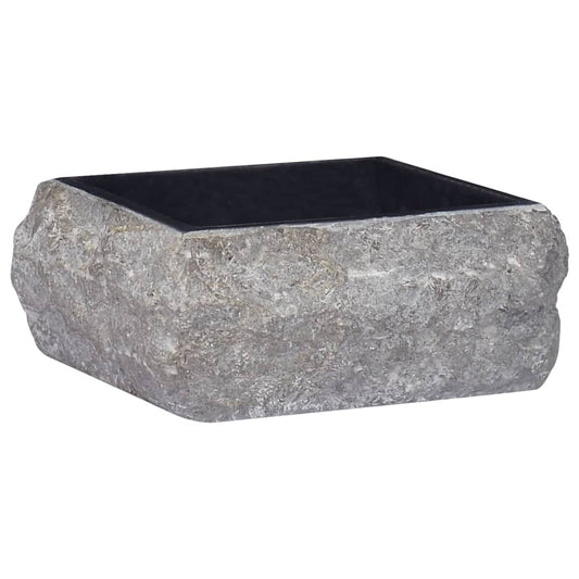 Sink Black 30x30x13 cm Marble - Bend