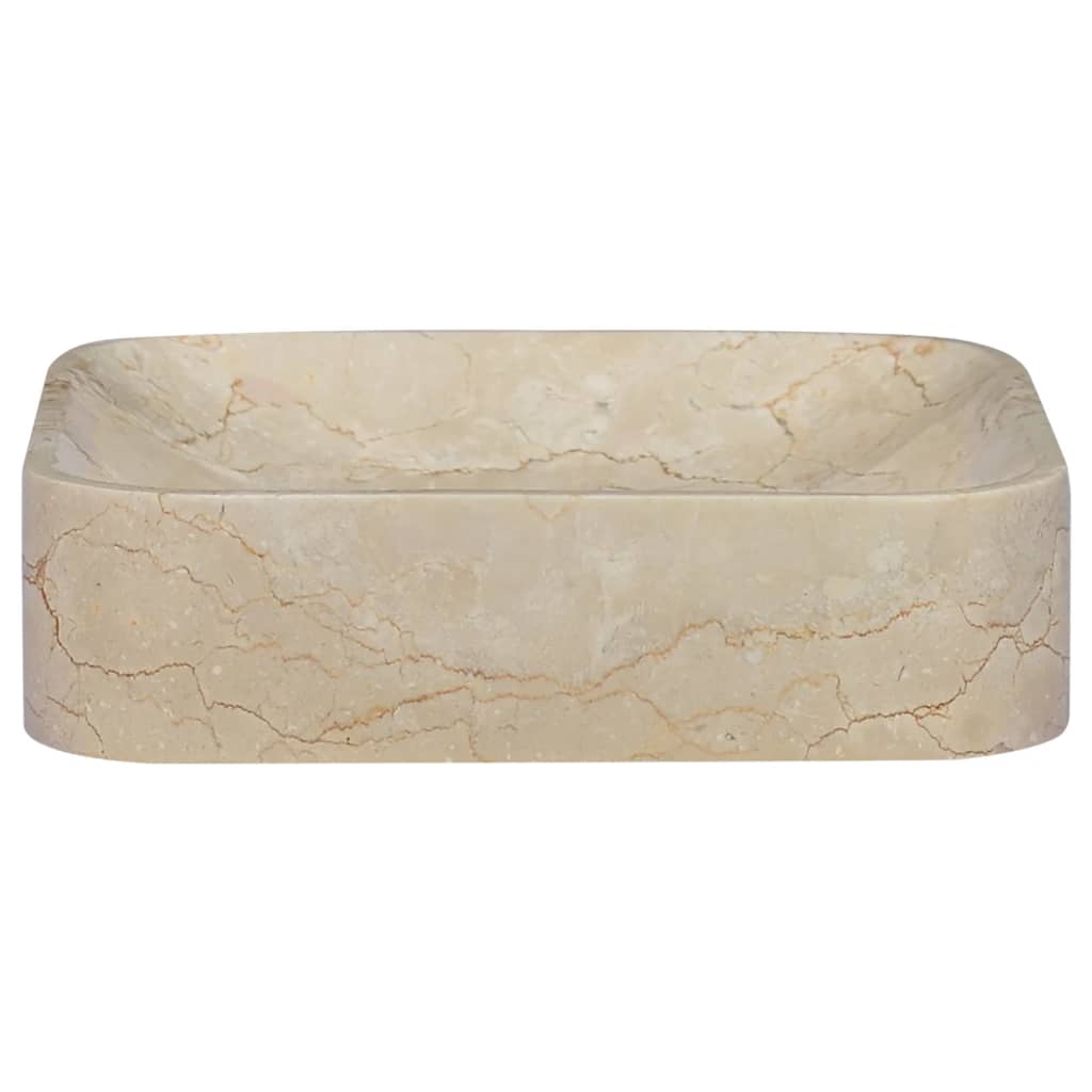 Sink Cream 40x40x10 cm Marble - Bend