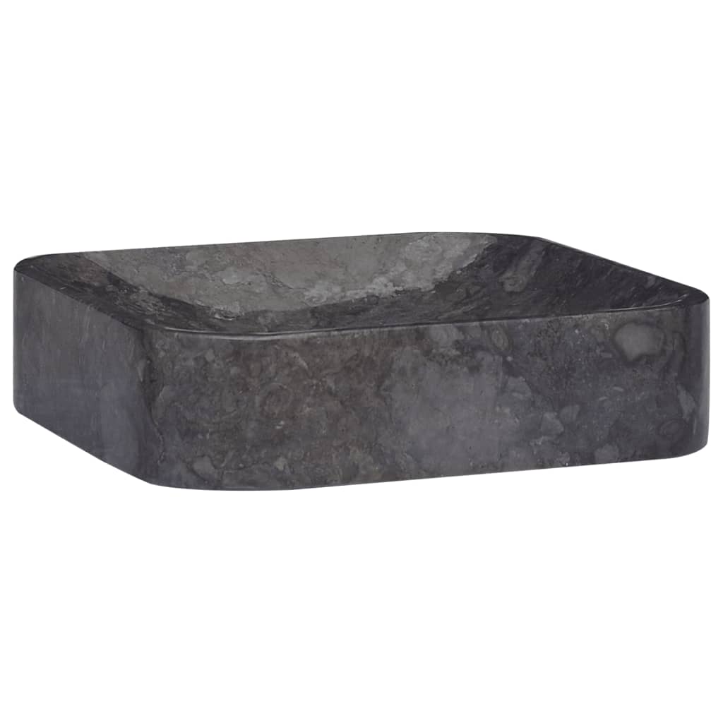 Sink Black 40x40x10 cm Marble - Bend