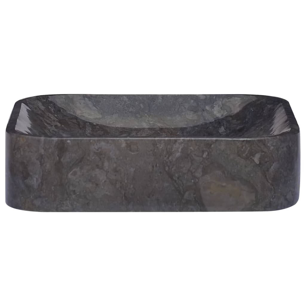 Sink Black 40x40x10 cm Marble - Bend