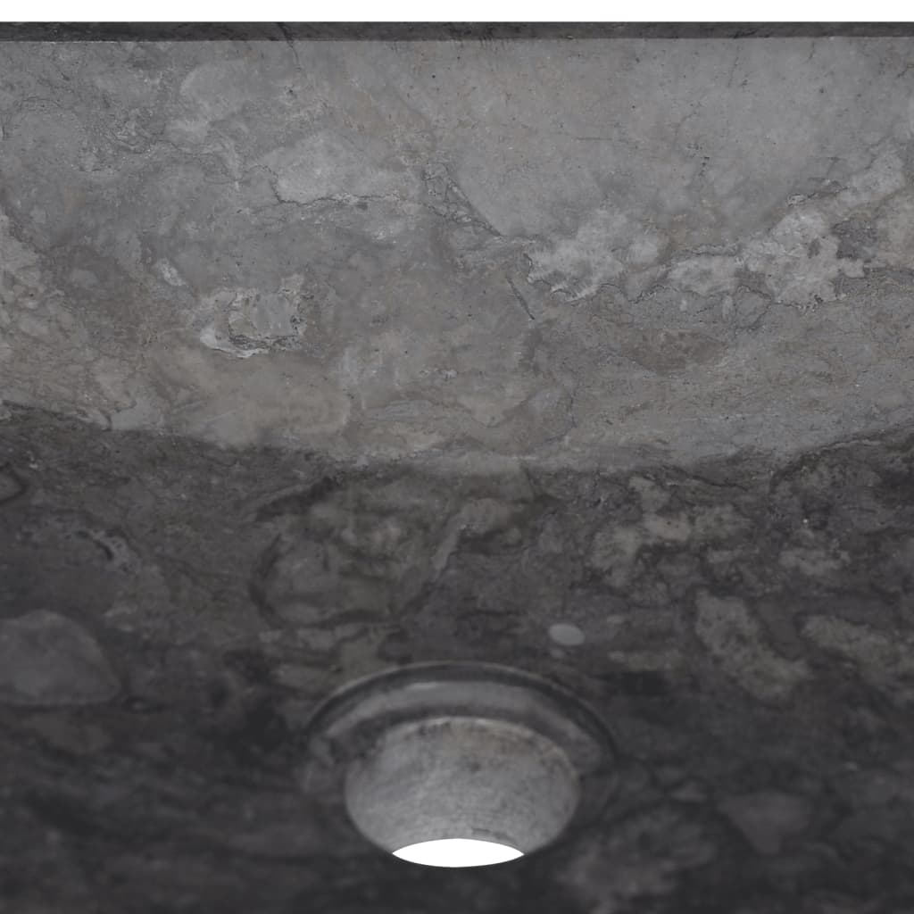 Sink Black 40x40x10 cm Marble - Bend