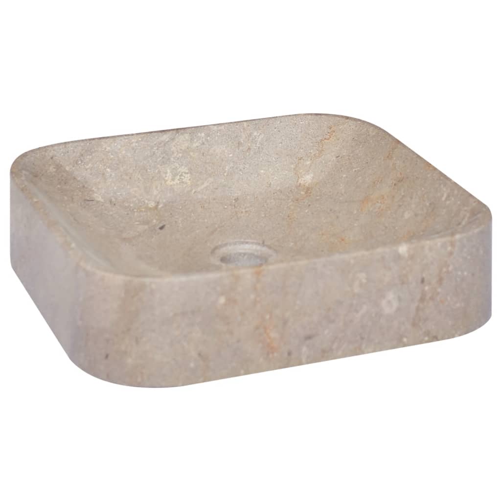 Sink Grey 40x40x10 cm Marble - Bend