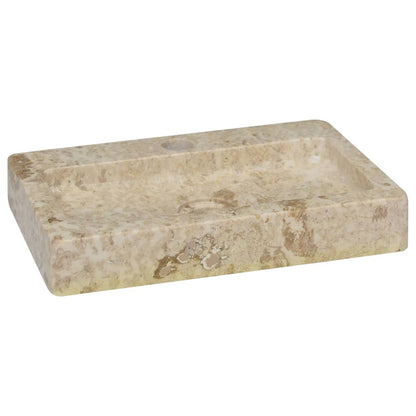 Sink Cream 38x24x6.5 cm Marble - Bend