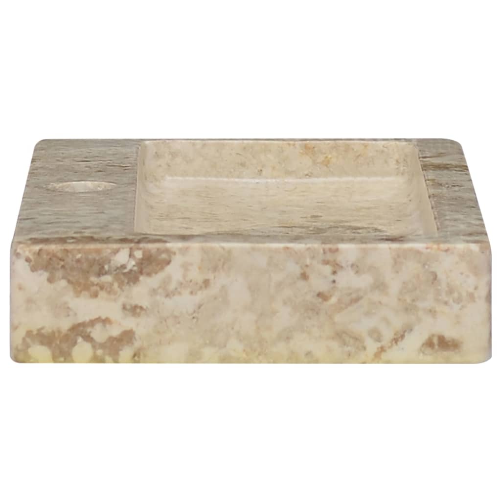 Sink Cream 38x24x6.5 cm Marble - Bend