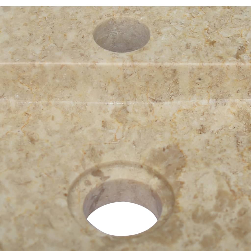 Sink Cream 38x24x6.5 cm Marble - Bend