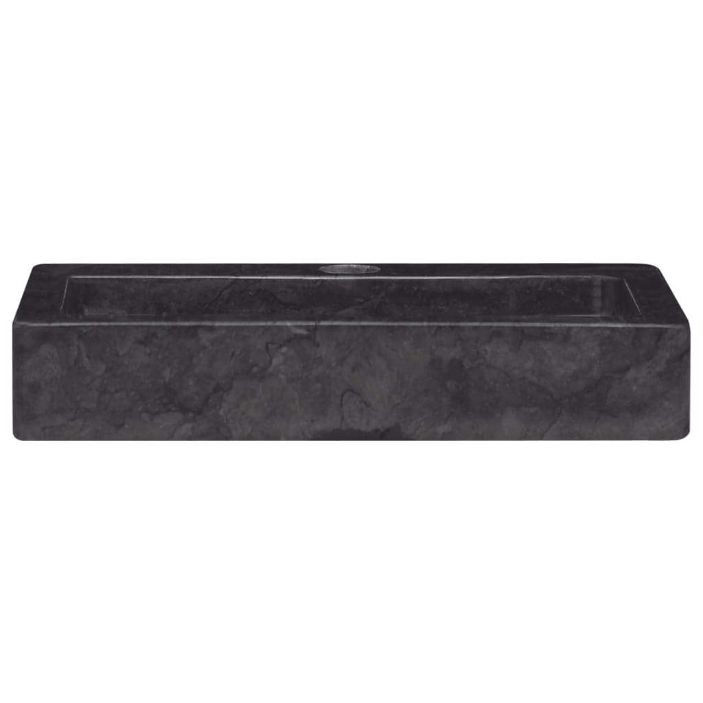 Sink Black 38x24x6.5 cm Marble - Bend