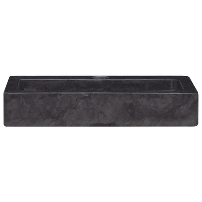 Sink Black 38x24x6.5 cm Marble - Bend