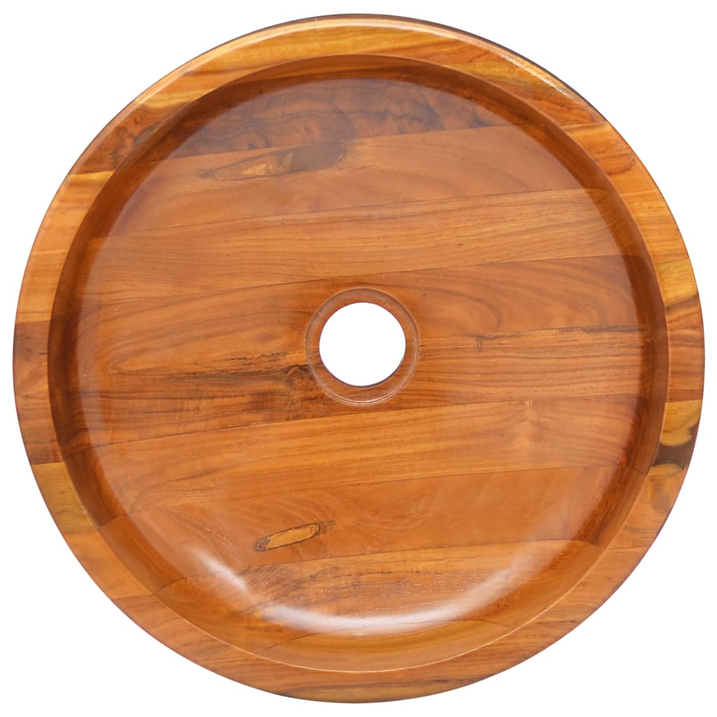 Teak Wood Basin Sink - Bend