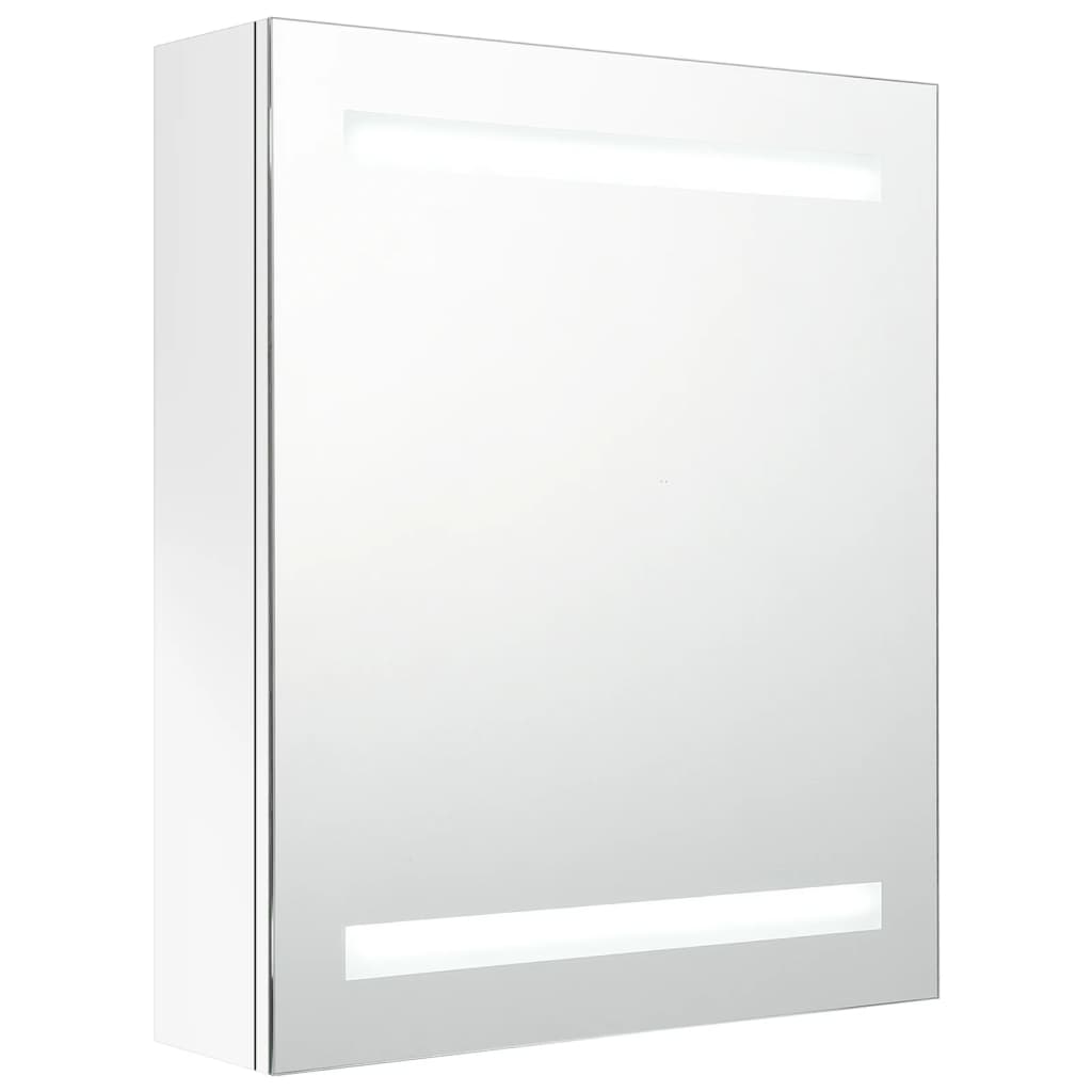 LED Bathroom Mirror Cabinet Shining White 50x14x60 cm - Bend