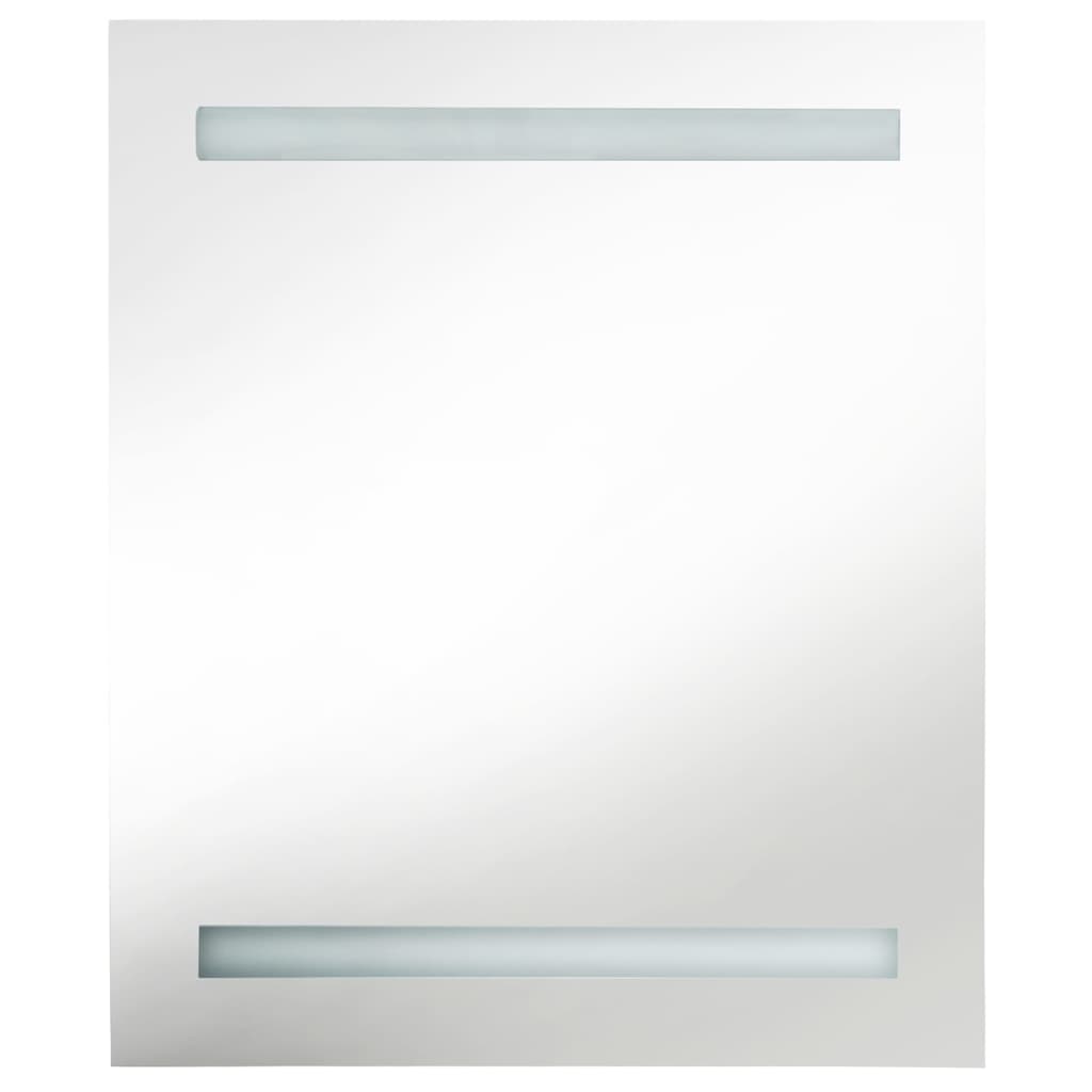 LED Bathroom Mirror Cabinet Shining White 50x14x60 cm - Bend