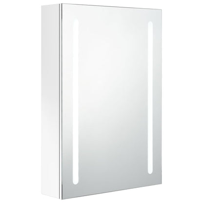 LED Bathroom Mirror Cabinet Shining White 50x13x70 cm - Bend