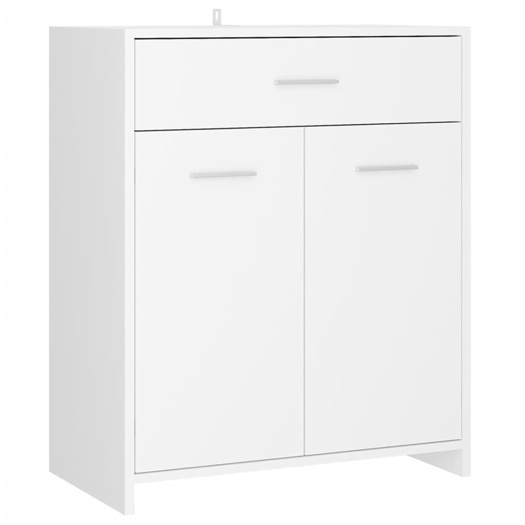 4 Piece Bathroom Furniture Set White