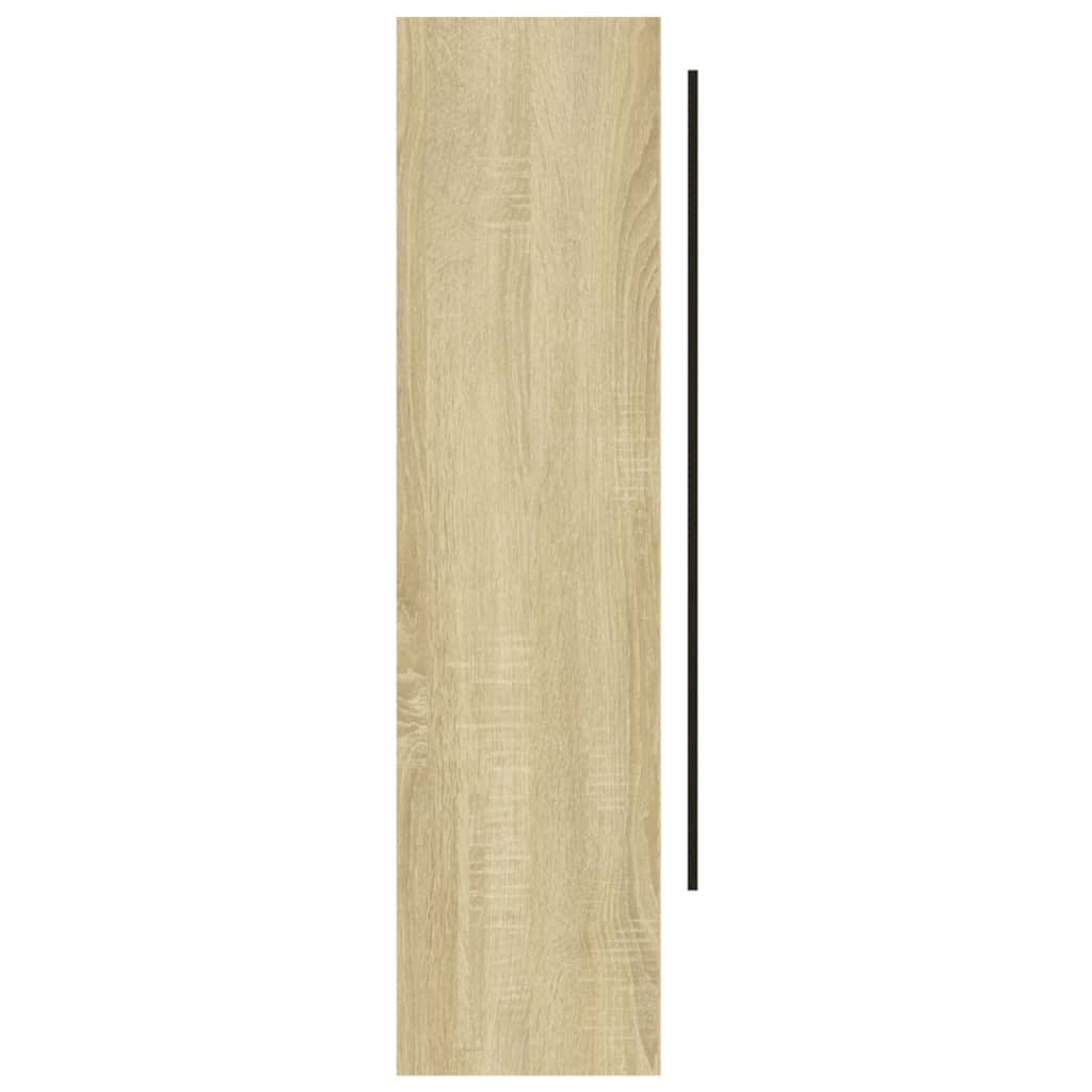 Bathroom Mirror Cabinet 80x15x60 cm MDF - Various Finishes - Bend