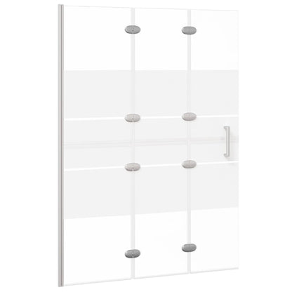 Folding Shower Screen with Safety Glass - Bend