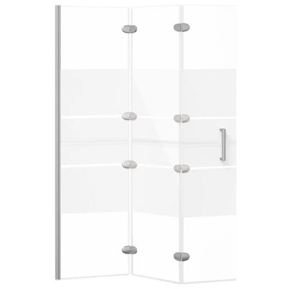 Folding Shower Screen with Safety Glass - Bend