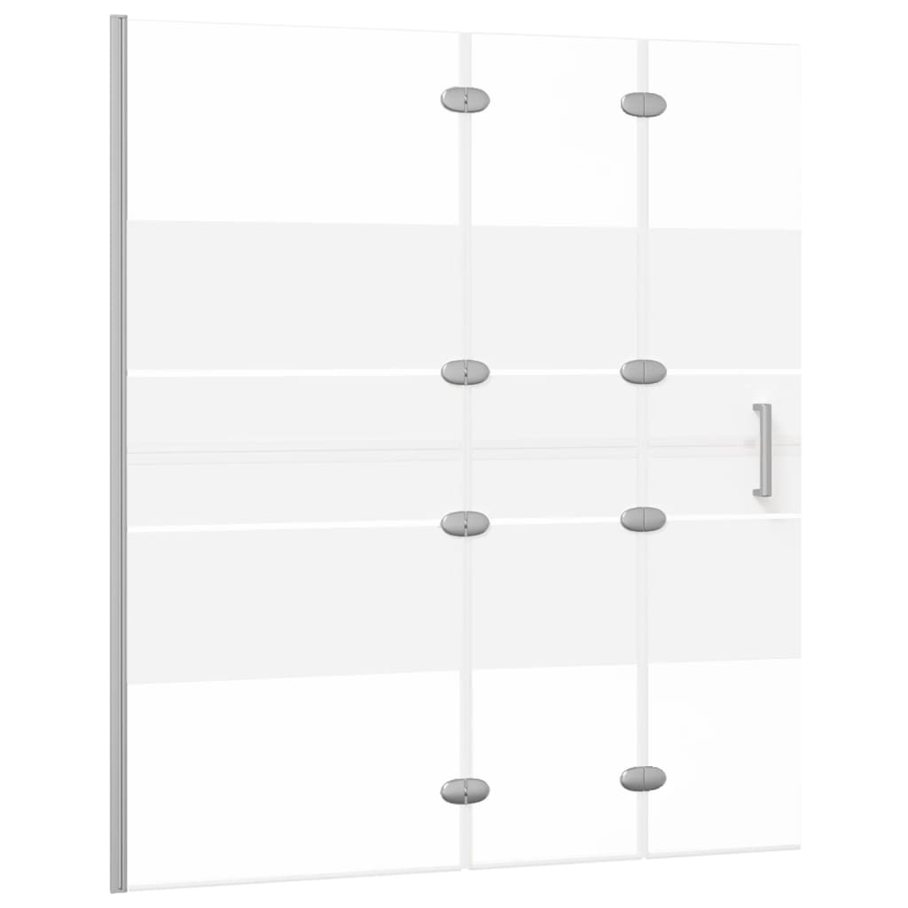 Folding Shower Screen with Safety Glass - Bend