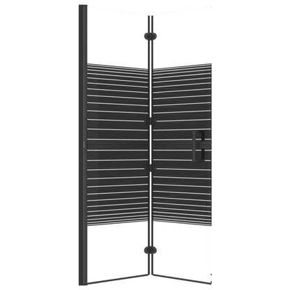 Folding Shower Screen with Safety Glass - Bend