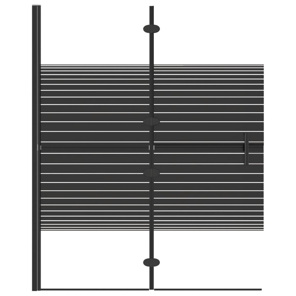 Folding Shower Screen with Safety Glass - Bend