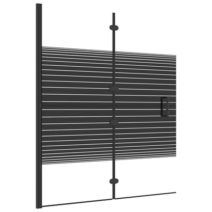 Folding Shower Screen with Safety Glass - Bend