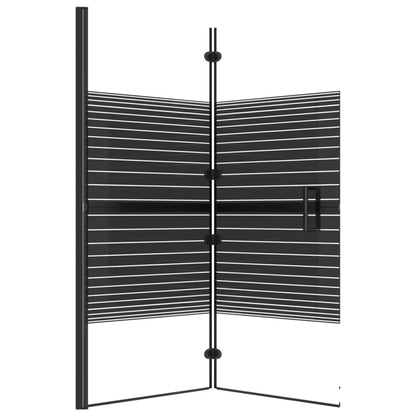 Folding Shower Screen with Safety Glass - Bend