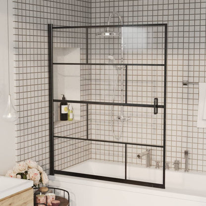 Shower Enclosure ESG 116x140 cm Black - Bend