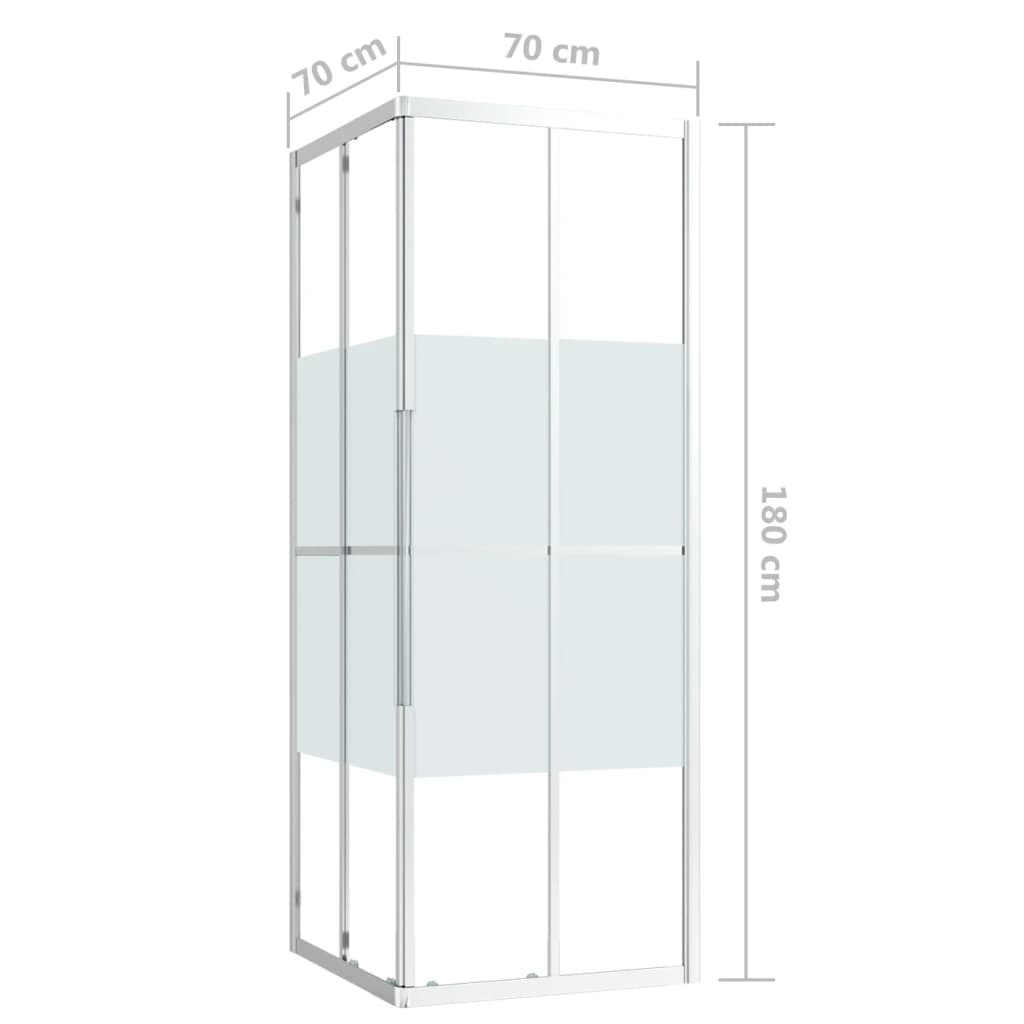 Shower Cabin ESG 70x70x180 cm