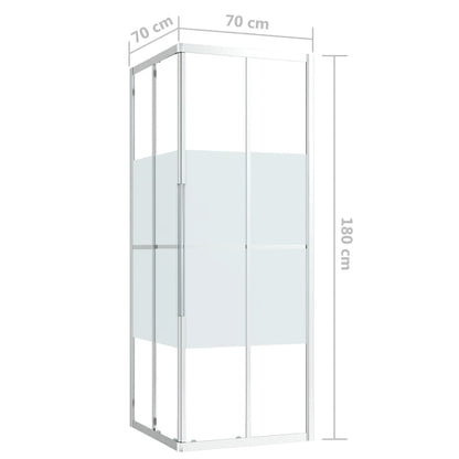 Shower Cabin ESG 70x70x180 cm