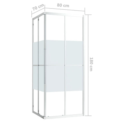 Shower Cabin ESG 80x70x180 cm - Bend