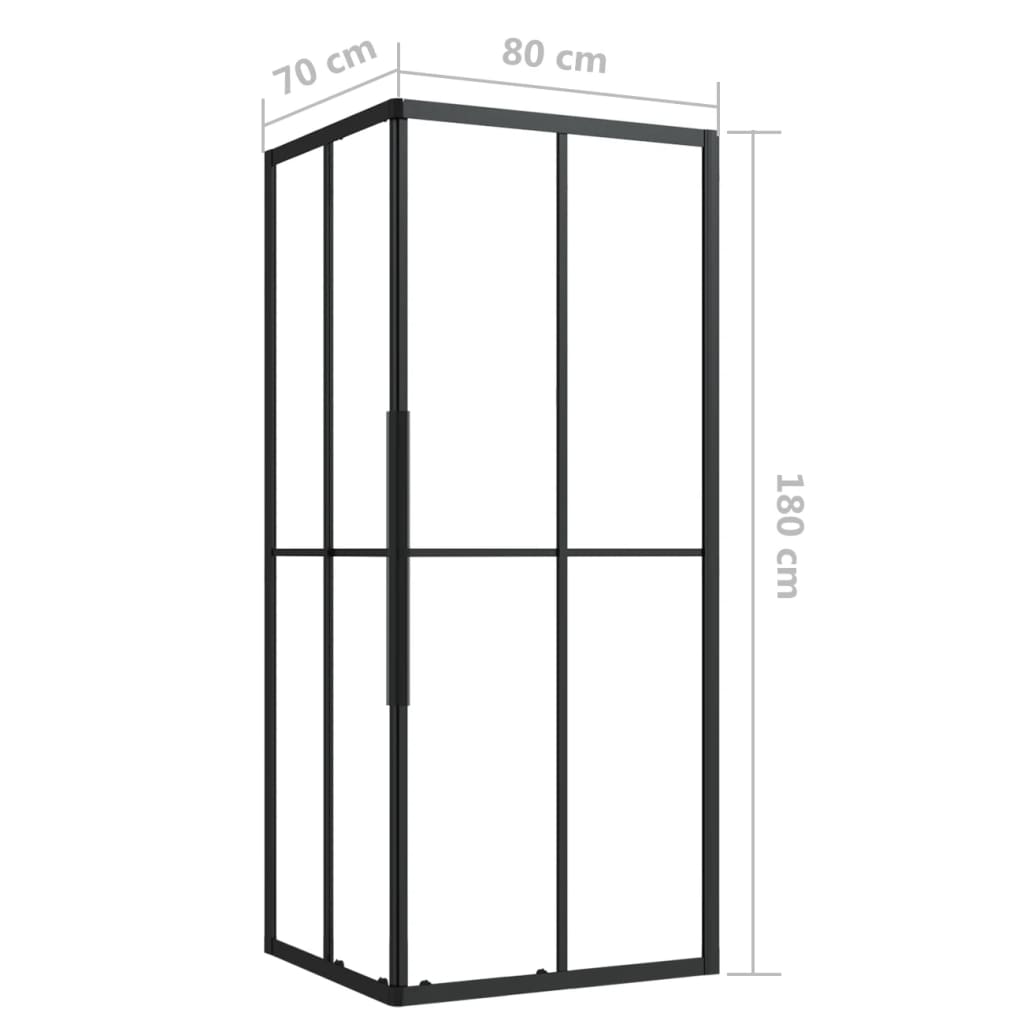 Shower Cabin ESG 80x70x180 cm - Bend