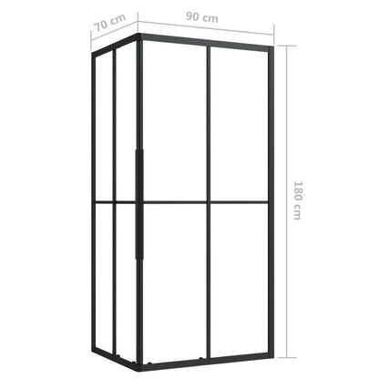 Shower Cabin ESG 90x70x180 cm