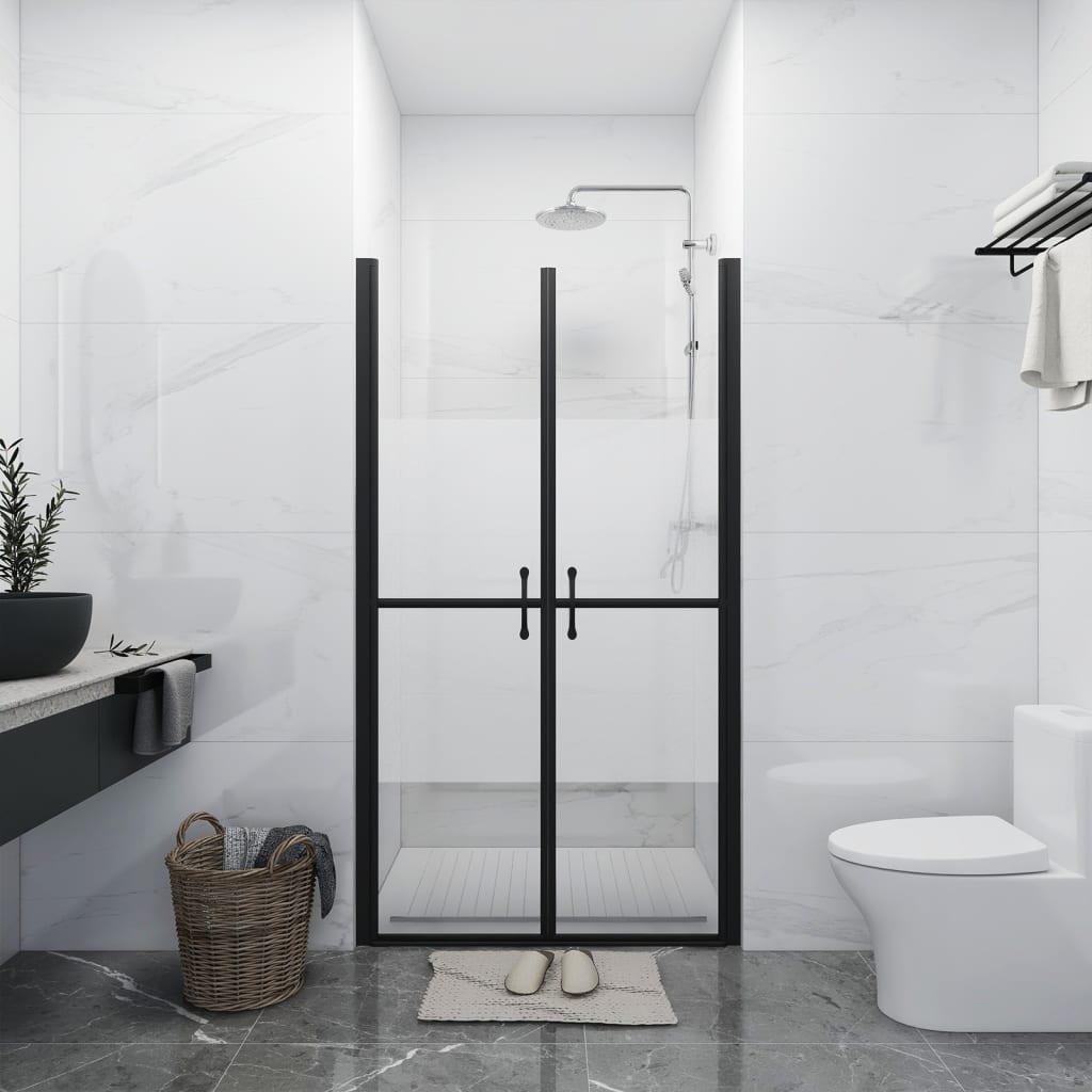 Shower Door Half Frosted ESG (78-81)x190 cm - Bend